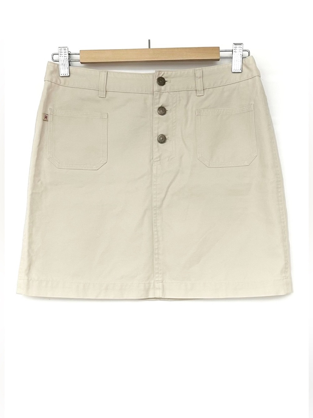 RL Mini Skirt - cream - Vintage